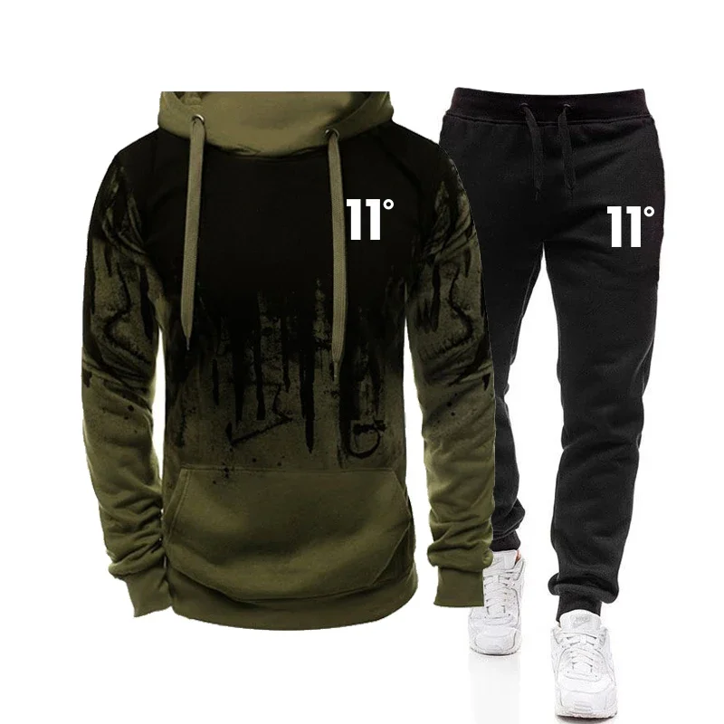 Setelan Olahraga Pria Berkuali - Men'S Fashion Hoodie ulasan dan harga