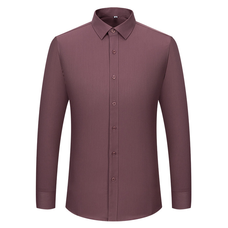Kemeja lengan panjang untuk pr - Dress Shirt Non-Iron ulasan dan harga