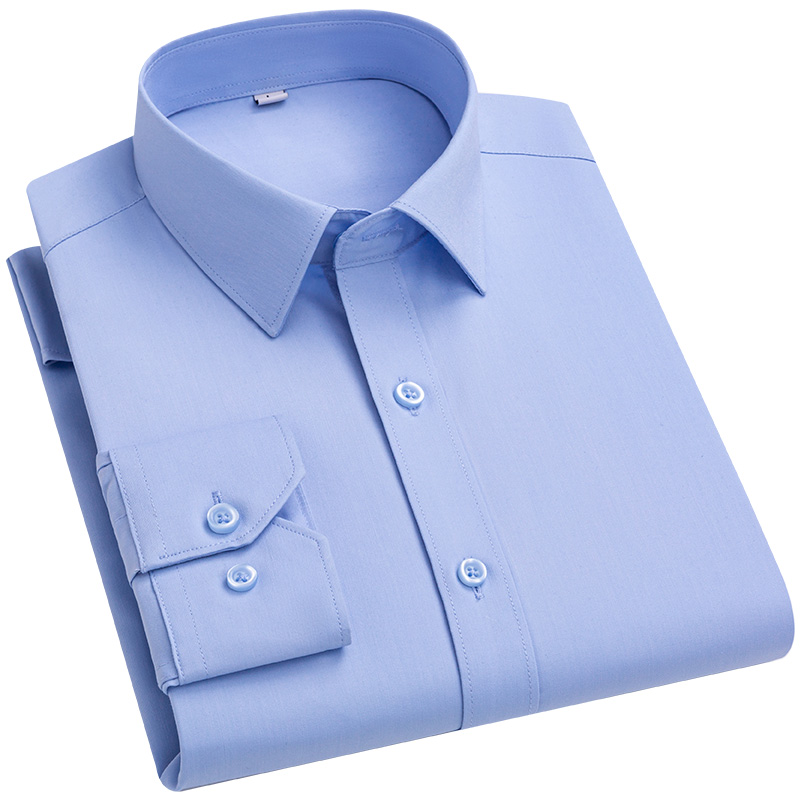 Kemeja lengan panjang untuk pr - Dress Shirt Non-Iron ulasan dan harga