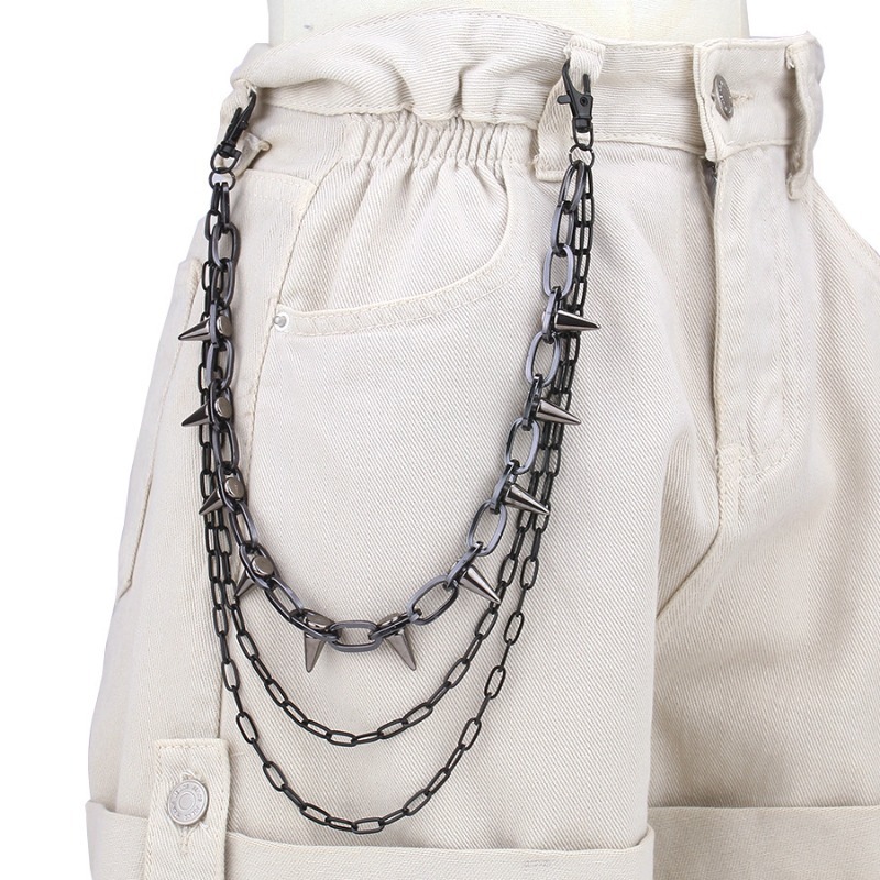 Rantai Pinggang Celana Hip Hop - Men Fashion Key ulasan dan harga