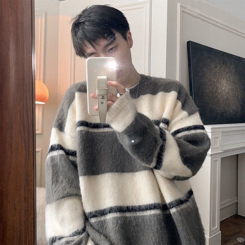 Pullover Musim Semi Gugur Pria - Men'S Fashion Deals ulasan dan harga