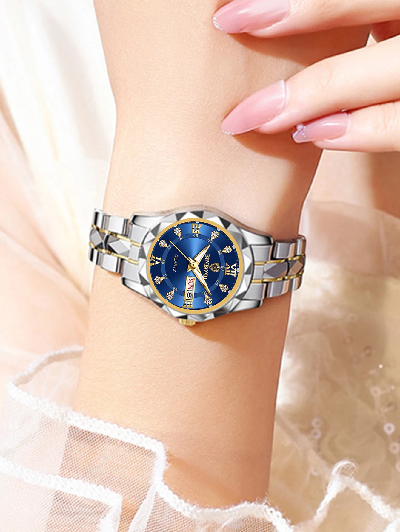 BINBOND 2pcs/Set Jam Tangan Pa - Mens Fashion Blog ulasan dan harga