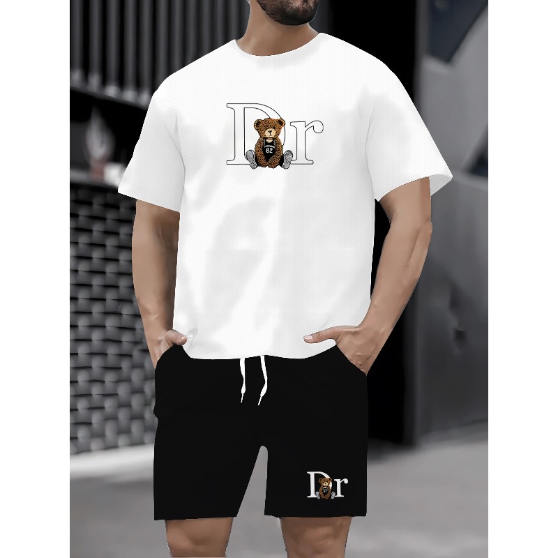 Setelan olahraga kasual pria t - Men'S Fashion Clothing ulasan dan harga