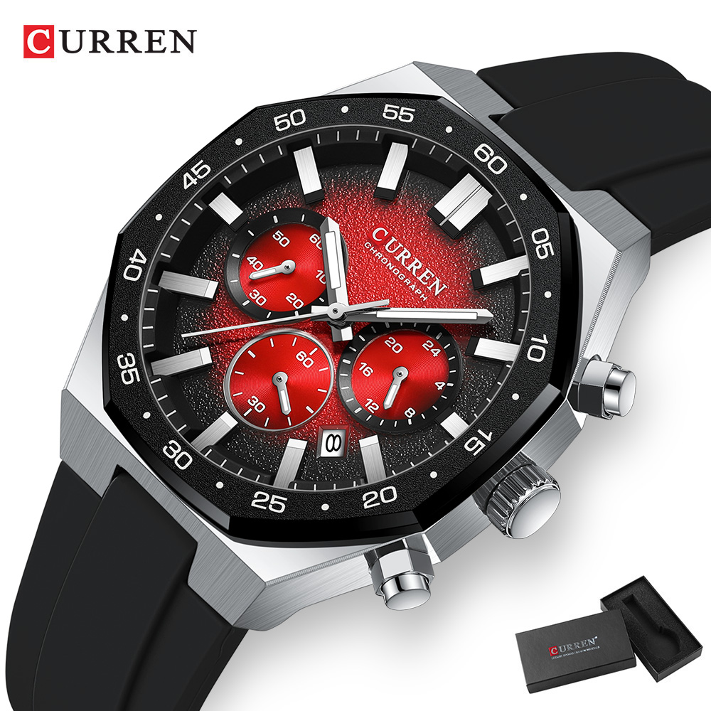 CURREN Jam Tangan Olahraga Pri - Mens Fashion Watch ulasan dan harga