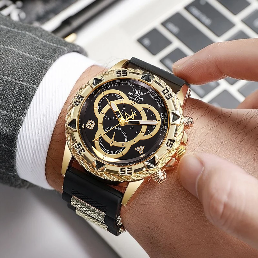 1 Buah Jam Tangan Misteri Keju - Mens Fashion Watch ulasan dan harga