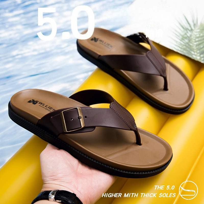 Sandal Jepit Pria Gaya Korea T - Men Fashion Korean Style ulasan dan harga