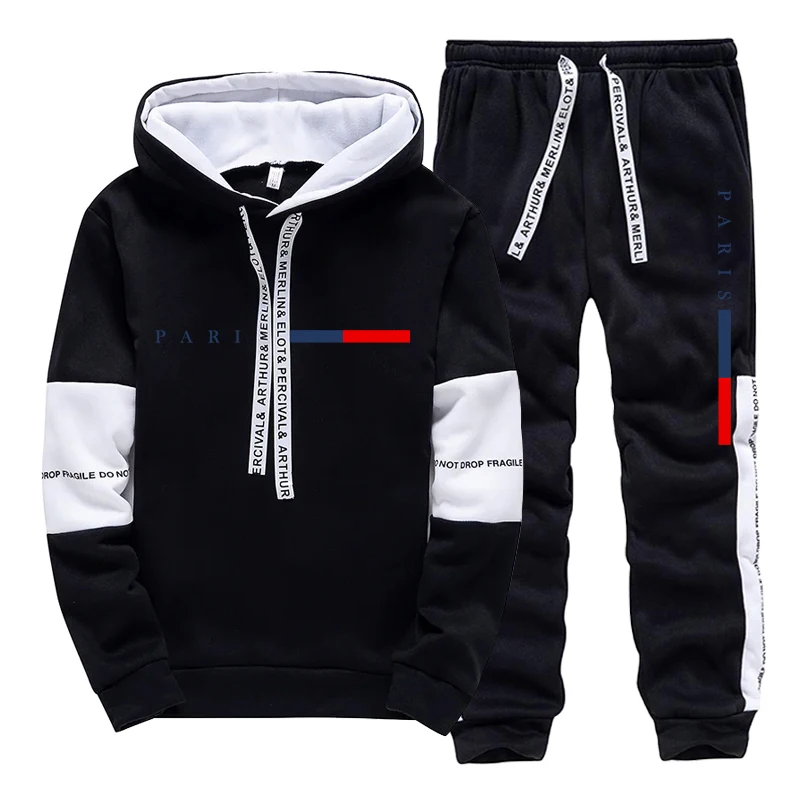 Setelan Pria/Hoodie/Celana Par - Men'S Fashion Hoodie ulasan dan harga