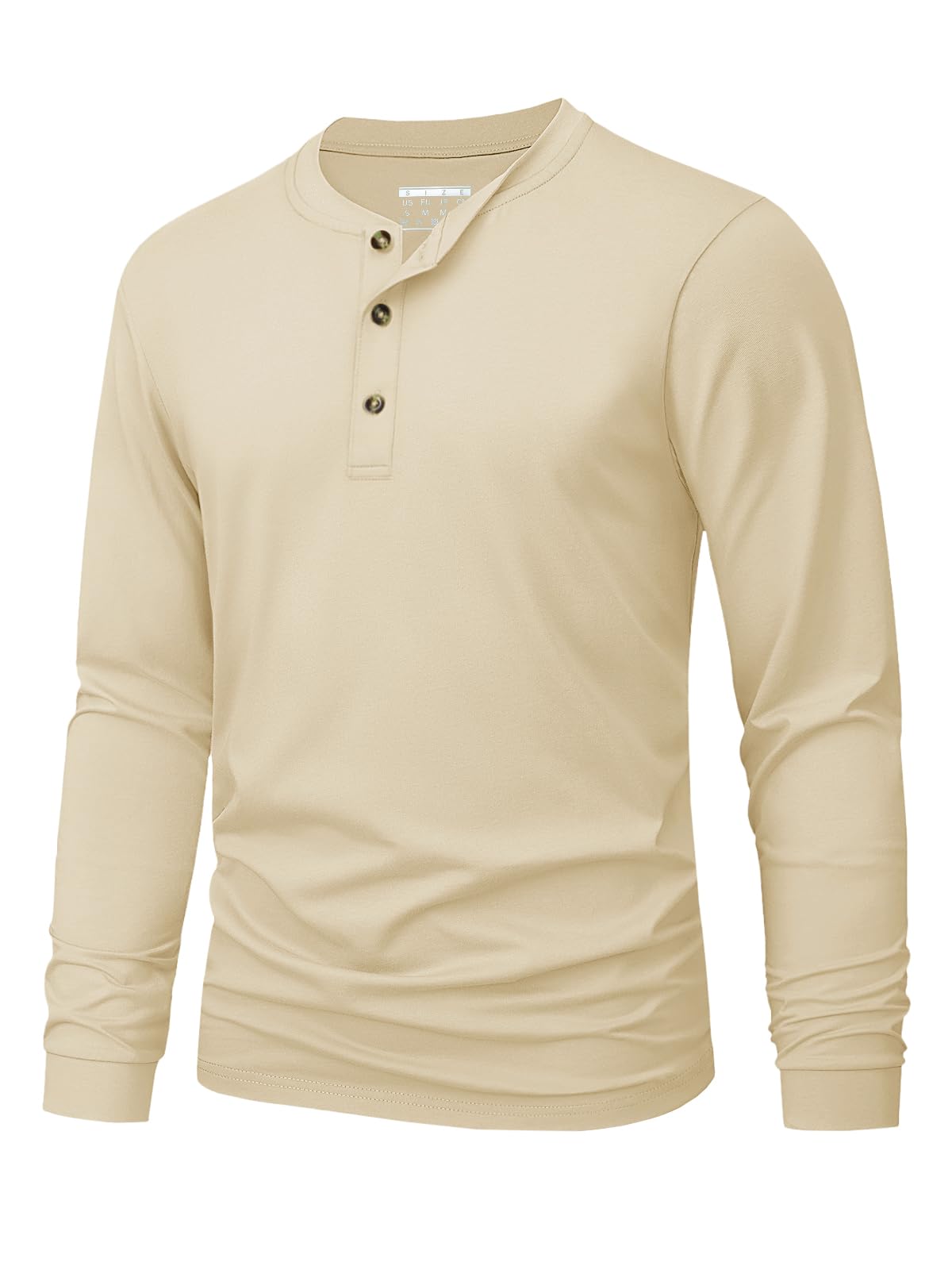 Kaos Henley Pria Polos Warna S - Men'S Fashion Clothing ulasan dan harga