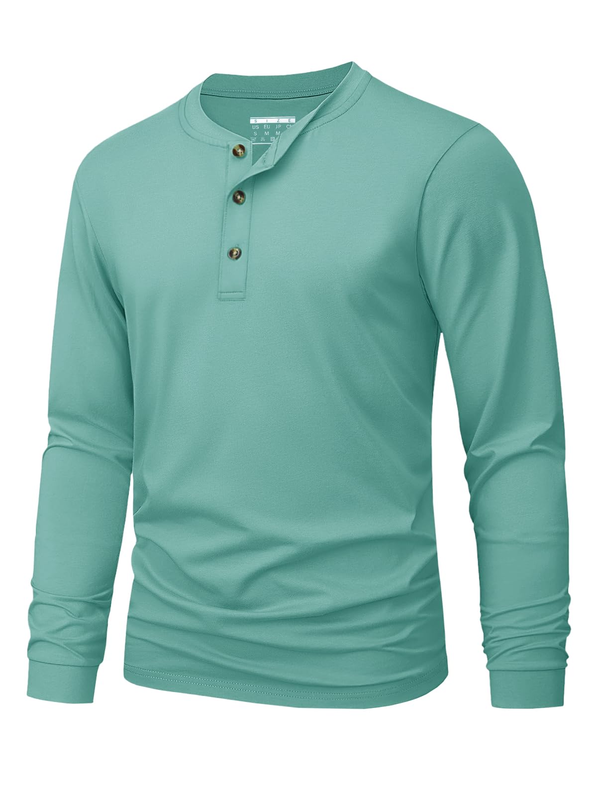Kaos Henley Pria Polos Warna S - Men'S Fashion Clothing ulasan dan harga