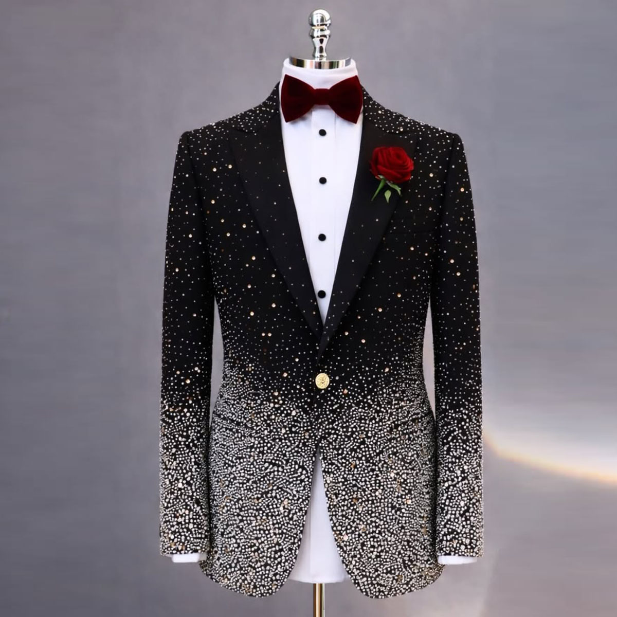 Jas Pria Berlian Imitasi Tampa - Slim Fit Blazer Men ulasan dan harga