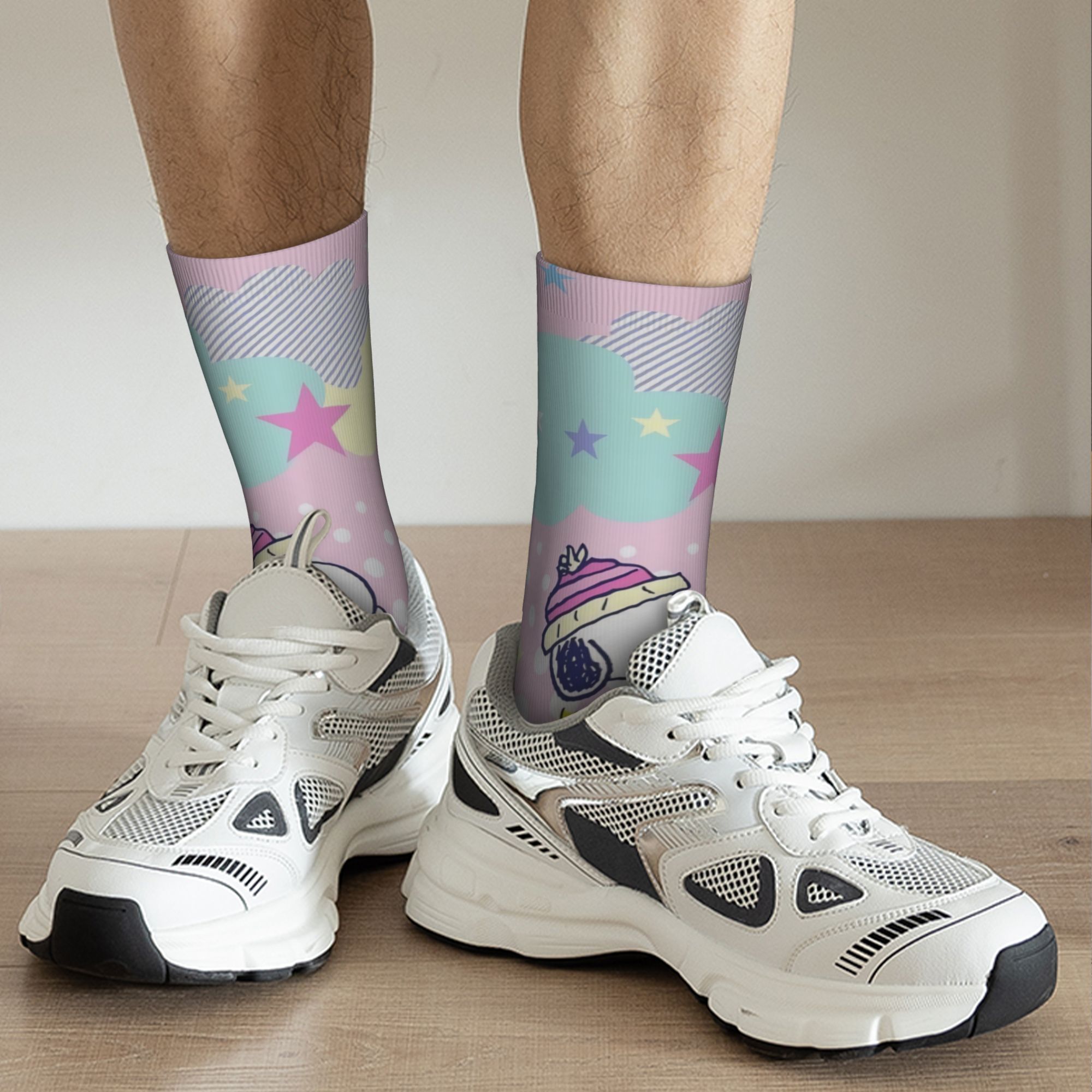 Kaus Kaki S-Snoopys Lucu Kartu - Men'S Fashion Youtube ulasan dan harga