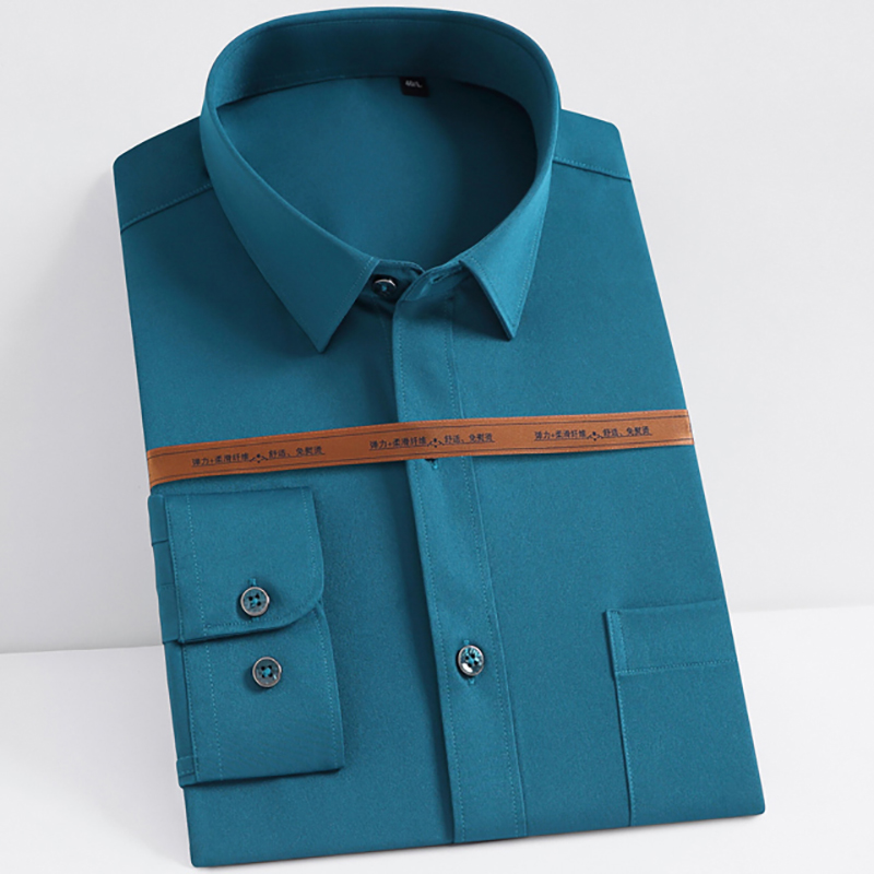 Baju Formal Bisnis Pria Lengan - Dress Shirt Non-Iron ulasan dan harga
