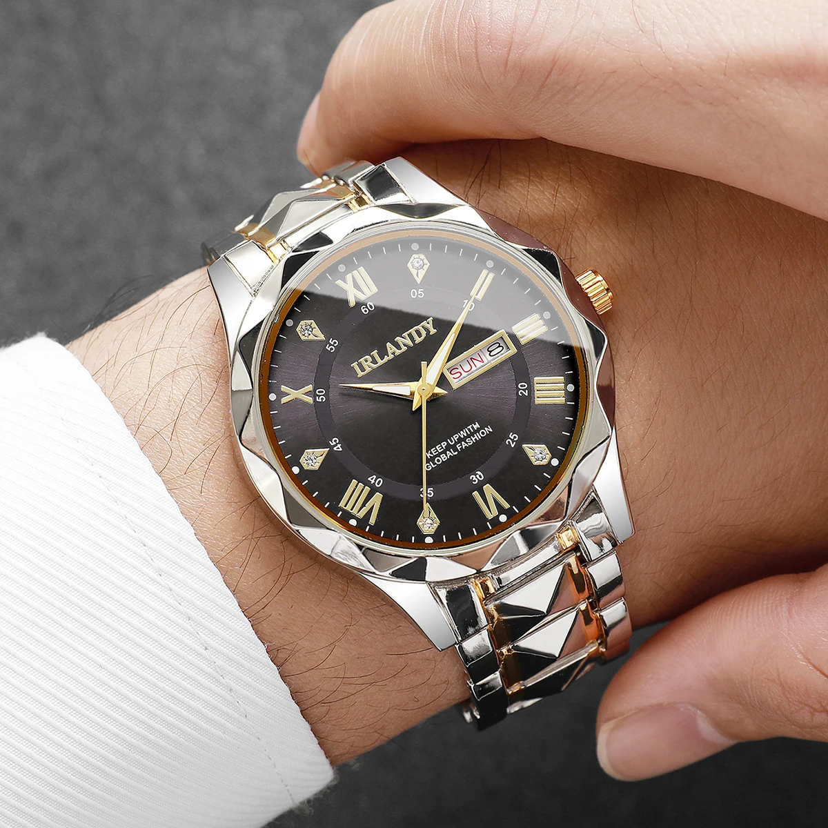 1 Buah Jam Tangan Misteri Keju - Mens Fashion Watch ulasan dan harga