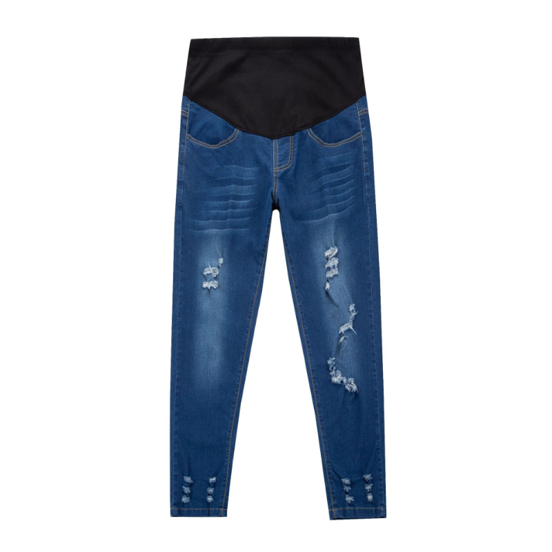 Celana Jeans Denim Katun Model - Skinny Jeans Ripped ulasan dan harga
