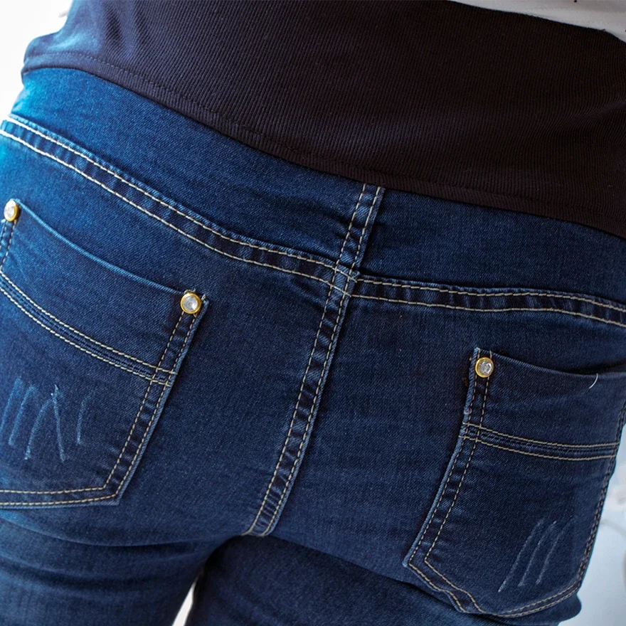 Celana Jeans Denim Katun Model - Skinny Jeans Ripped ulasan dan harga