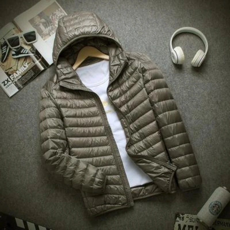 Jaket bertudung ringan untuk p - Men'S Fashion Light Jacket ulasan dan harga