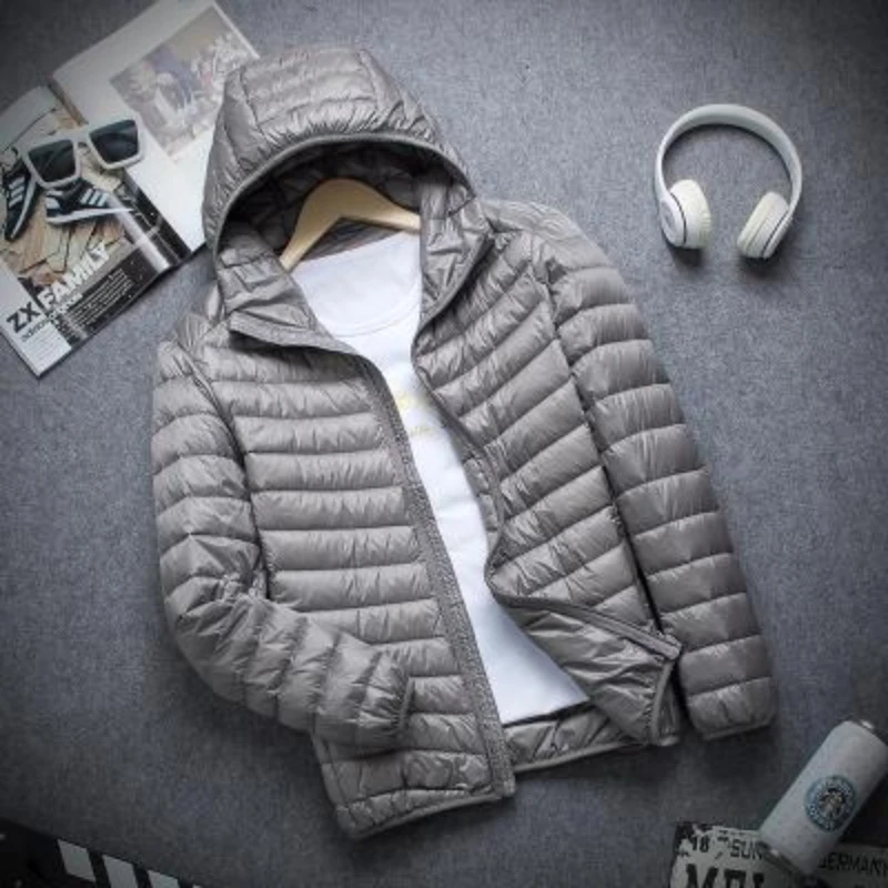 Jaket bertudung ringan untuk p - Men'S Fashion Light Jacket ulasan dan harga