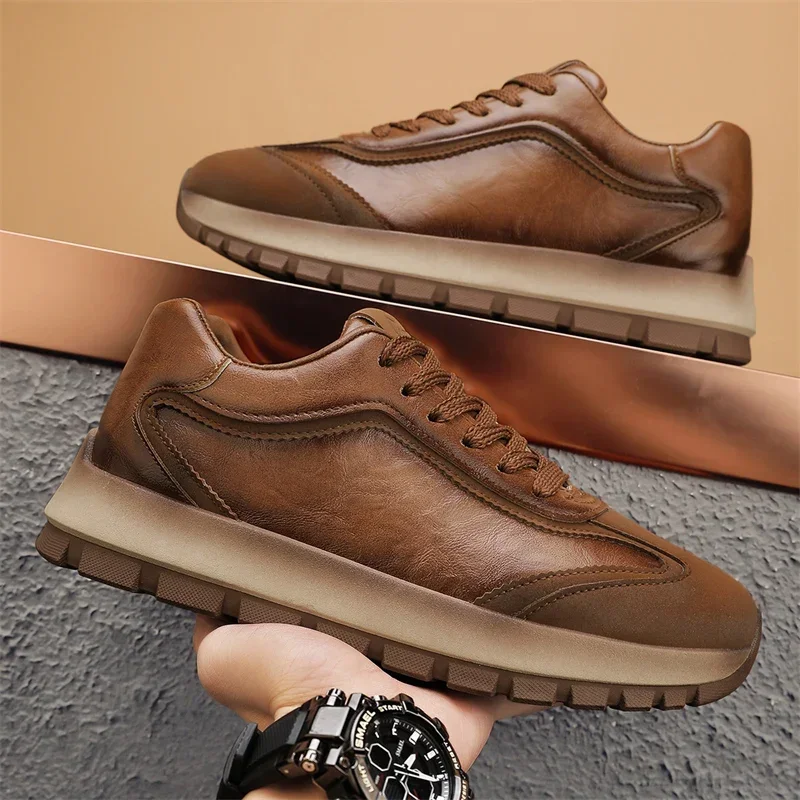 Sepatu Sneakers Pria Mewah Sem - Men Fashion Korean Style ulasan dan harga