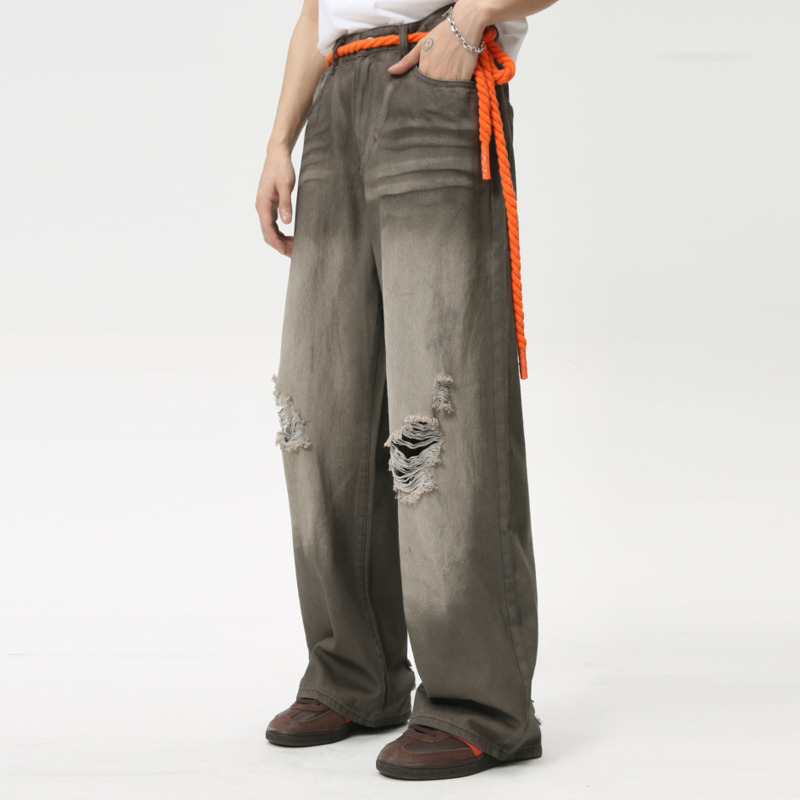 Celana lurus longgar untuk pri - Men'S Fashion Youtube ulasan dan harga