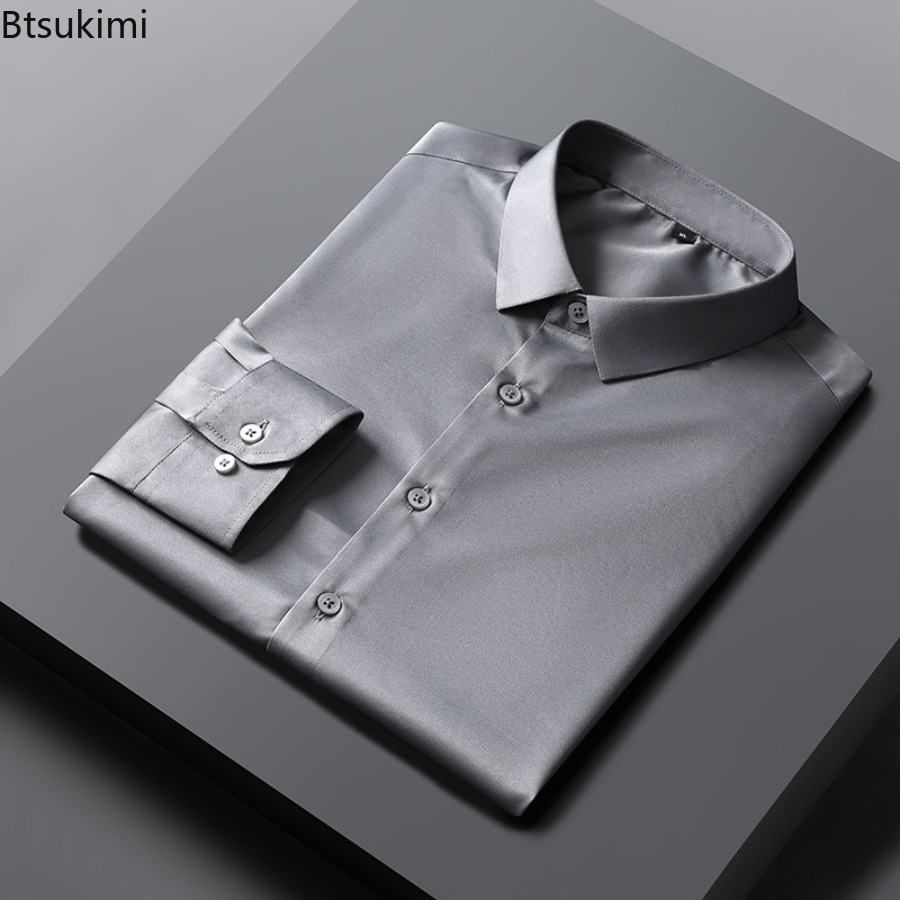 Kemeja Pria Anti Kusut Tanpa S - Dress Shirt Non-Iron ulasan dan harga
