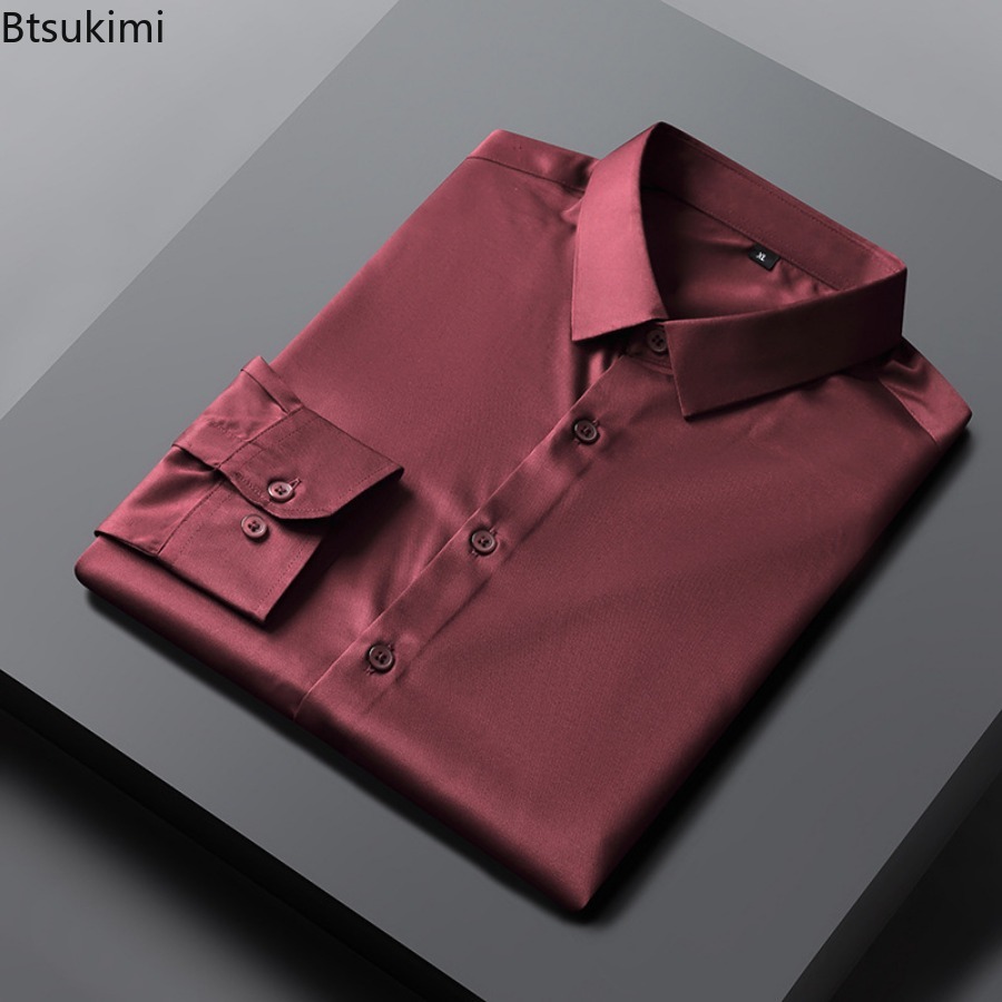 Kemeja Pria Anti Kusut Tanpa S - Dress Shirt Non-Iron ulasan dan harga